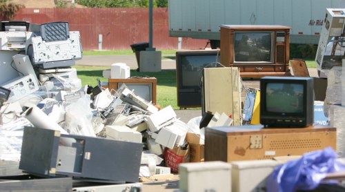 Organized sorting of items during clearance