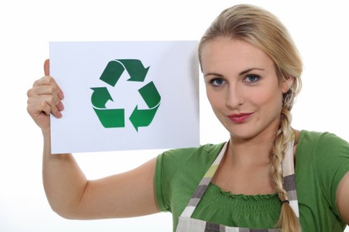 Team providing waste clearance services